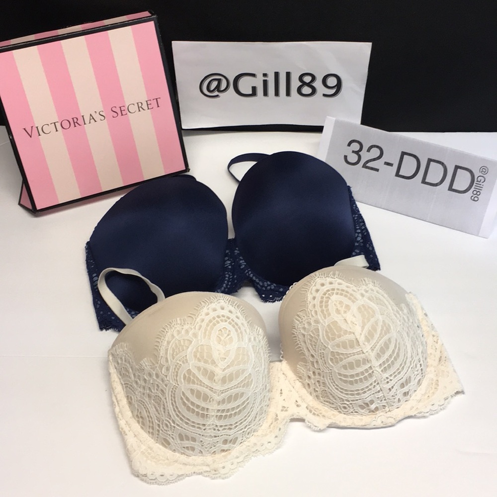New❤️Lot 2 Victoria Secret Multiway  bra 32DDD